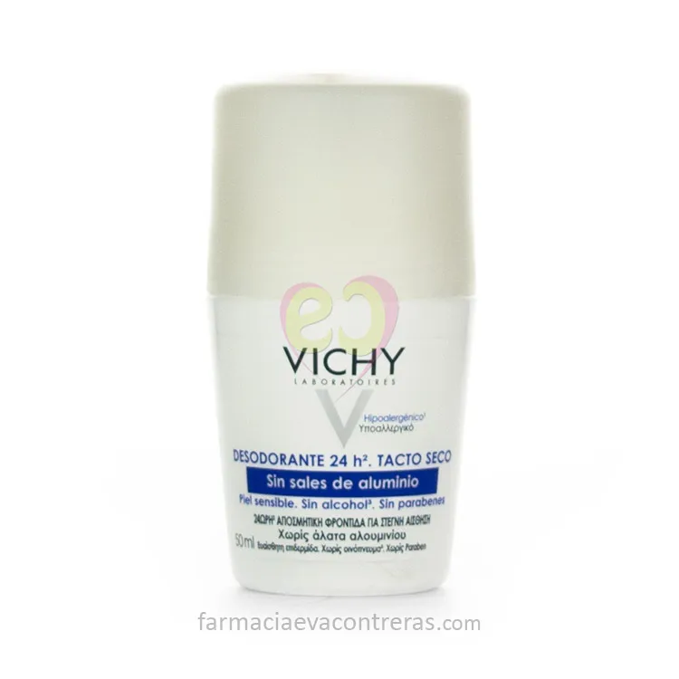 Vichy Desodorante 24 Horas sin Sales de Aluminio, 50 ml Vichy-Desodorante-24-Horas-Sin-Sales-de-Aluminio