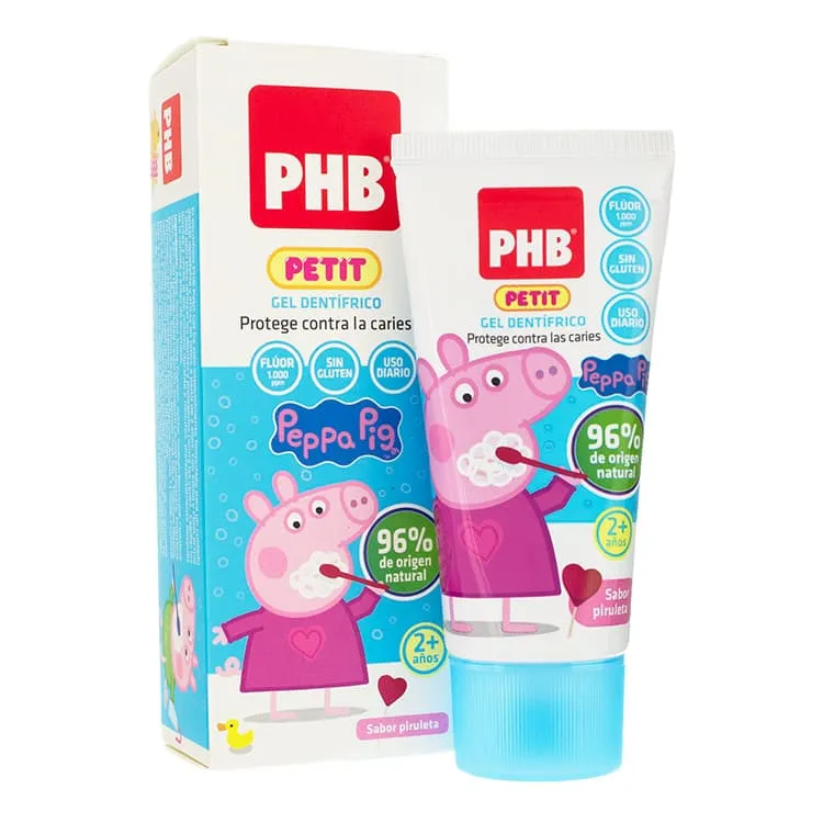 PHB Petit Gel Dentífrico, 50 ml PHB-Petit-Gel-Dentifrico-Sabor-Piruleta-50-ml