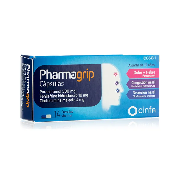Pharmagrip, 14 Cápsulas Pharmagrip-Capsulas