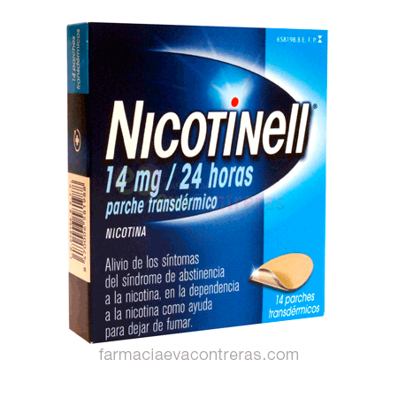 Nicotinell Parches 14 mg 24 Horas, 14 Parches nicotinell parches 14 mg 24h