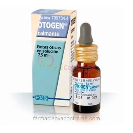 Otogen Calmante Gotas Óticas, 7,5 ml Otogen-Calmante