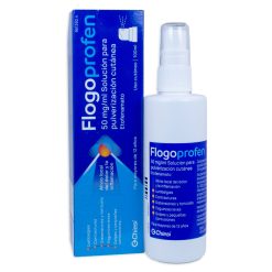 Flogoprofen 50 mg/ml Solución para Pulverización Cutánea, 100 ml