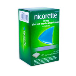 Nicorette 2 mg, 105 Chicles