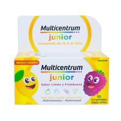 Multicentrum Junior 30 Comprimidos Masticables