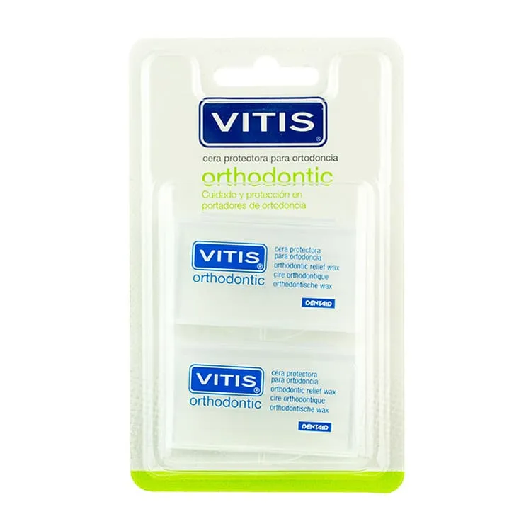 Vitis Orthodontic Cera Protectora, Duplo (2 x 5 Barras) Vitis-Cera-Orthodontic