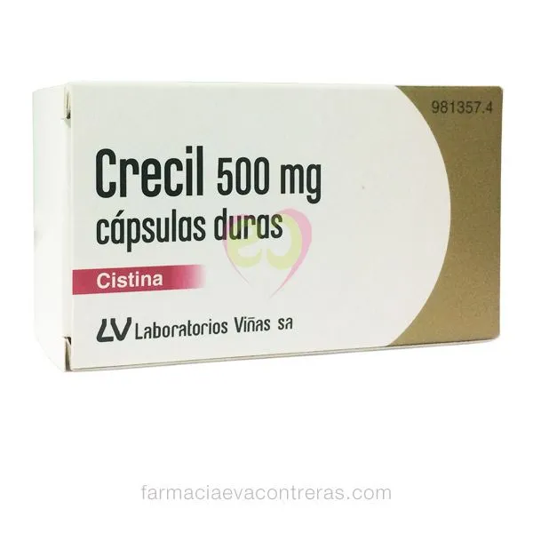 Crecil 500 mg, 40 Cápsulas Crecil