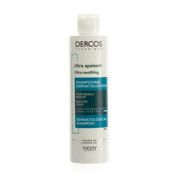 Vichy Dercos Champú Ultra Calmante Cabello Normal a Graso, 200 ml Vichy-Champu-Ultra-Calmante-Cabello-Normal-Graso