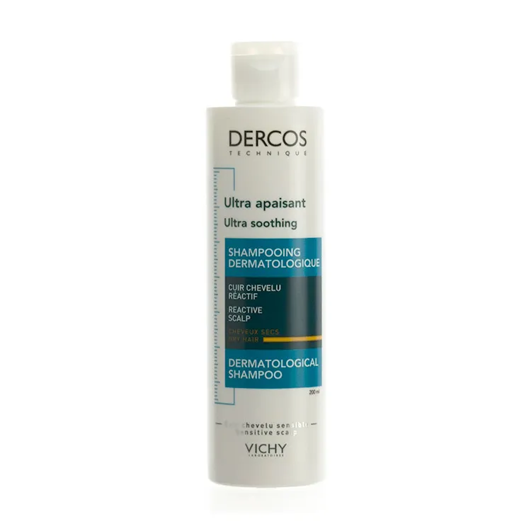 Vichy Dercos Champú Ultra Calmante Cabello Seco, 200 ml Vichy-Champu-Ultra-Calmante-Cabello-Seco