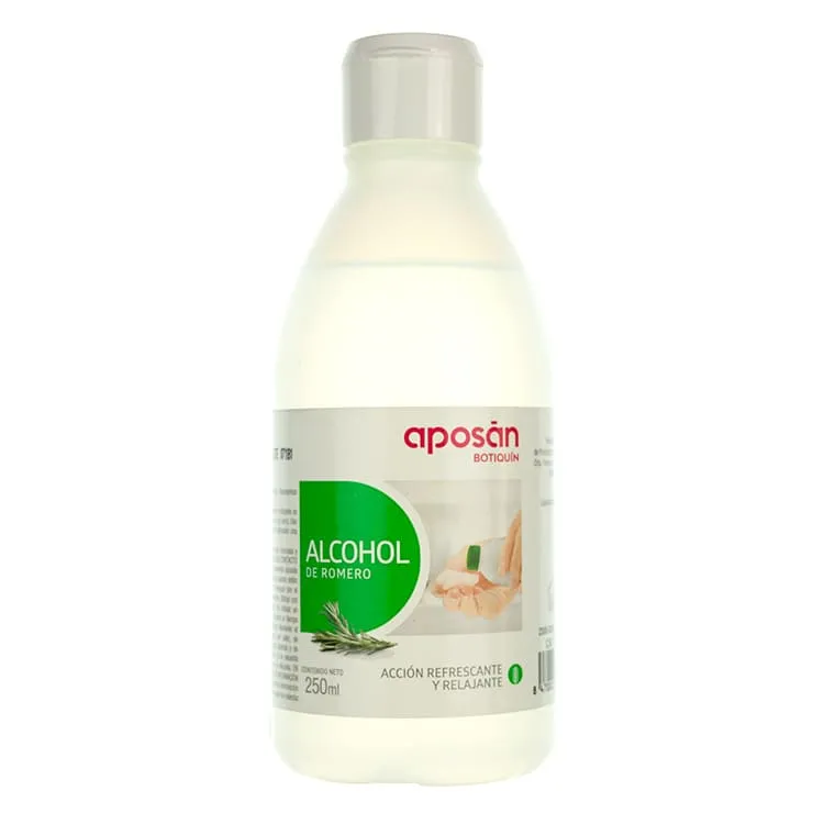 Aposán Alcohol de Romero, 250 ml Aposan Alcohol de Romero 250 ml