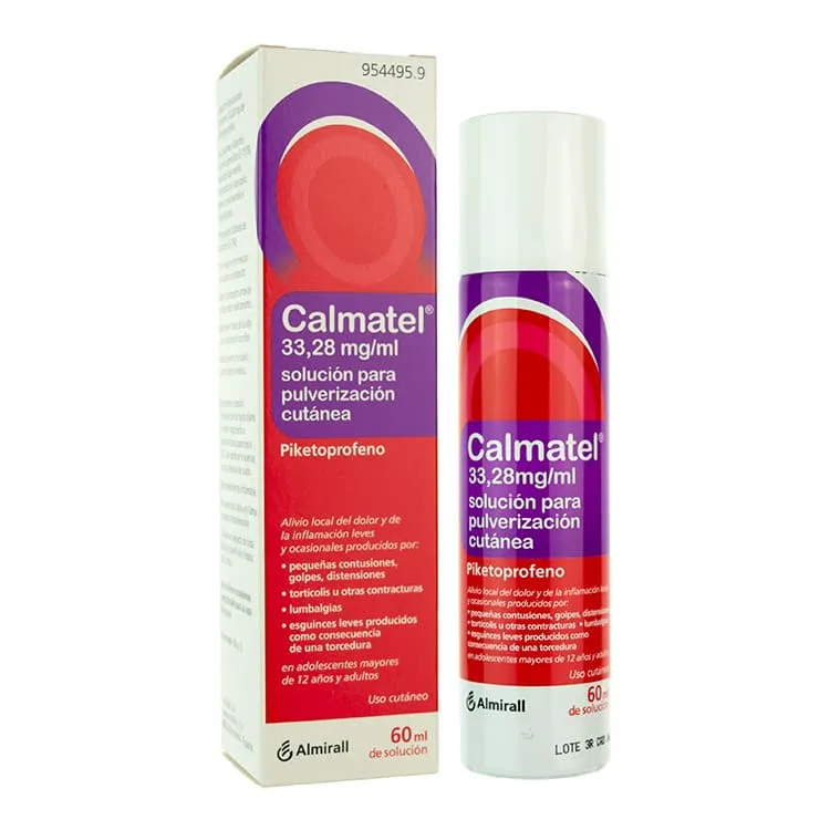 Calmatel 33,28 mg/ml Solución para Pulverización Cutánea, 60 ml Calmatel Solucion 60 ml