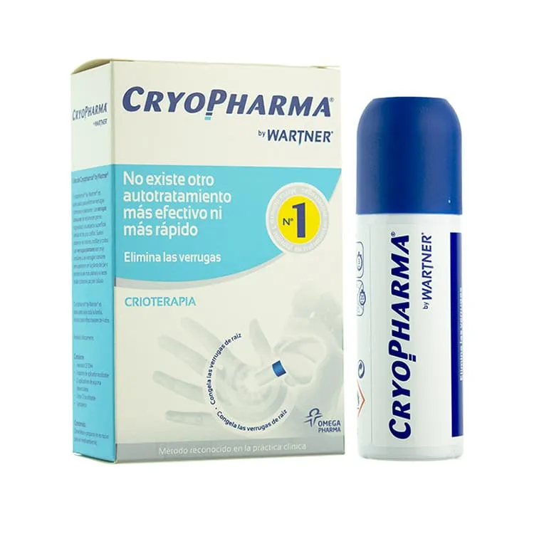 Cryopharma Aerosol, 50 ml Wartner Cryopharma Congela Verrugas