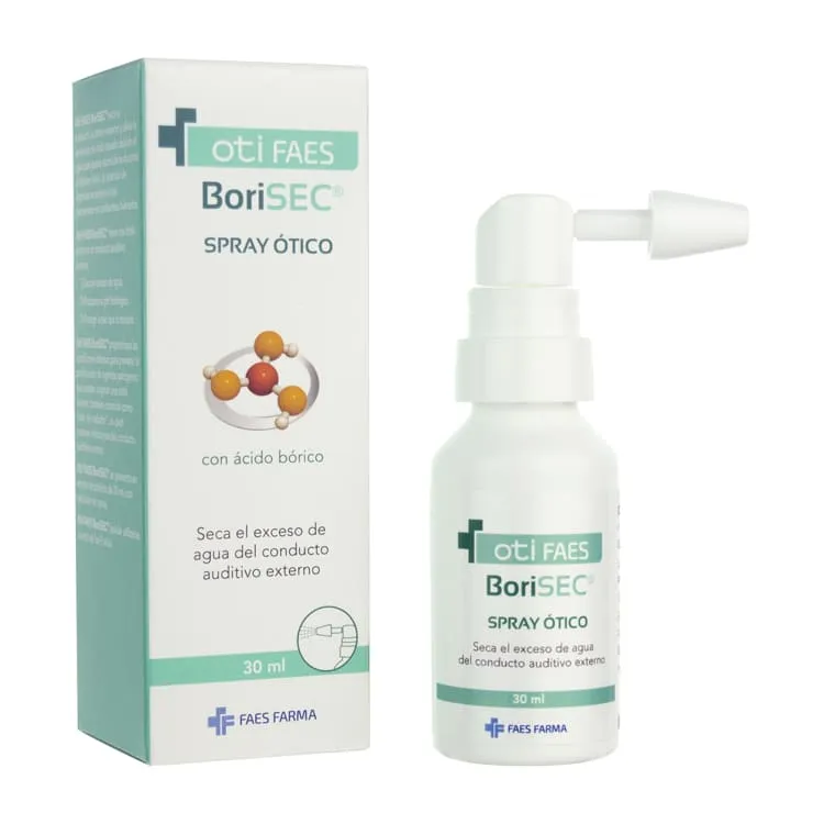 Oti FAES BoriSEC Spray Ótico, 30 ml Oti-FAES-BoriSEC-spray-otico-30-ml-197192