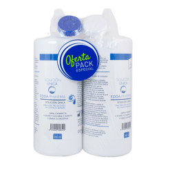 Edda Pharma Solución Única, Duplo (2 x 360 ml)