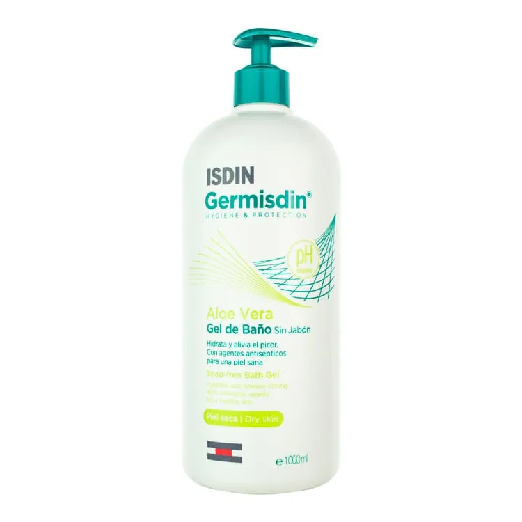 Isdin Germisdin Aloe Vera Higiene Corporal, 1000 ml isdin-germisdin-aloe-vera-gel-bano-1000-ml-236265
