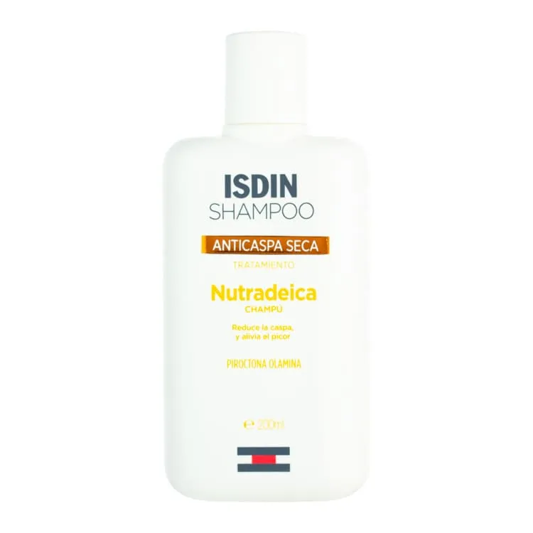 Isdin Nutradeica Champú Anticaspa Seca, 200 ml isdin-nutradeica-anticaspa-seca-champu-200-ml-156170