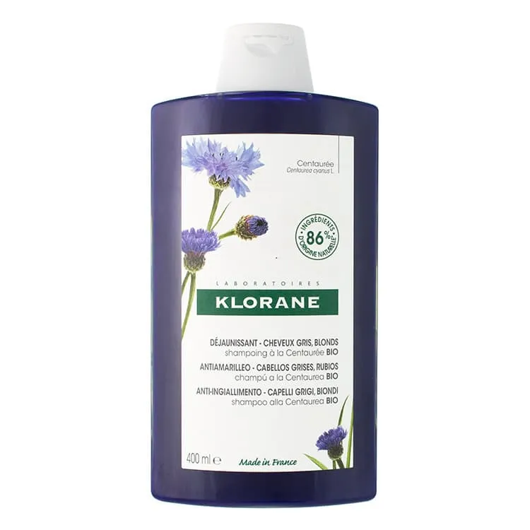 Klorane Champú a la Centaurea Antiamarilleo, 400 ml Klorane-Champu-a-la-Centaurea-BIO-400-ml