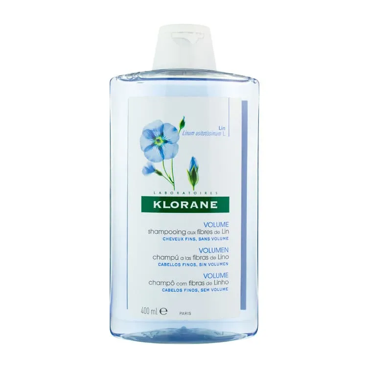 Klorane Champú a las Fibras de Lino Volumen, 400 ml klorane-champu-fibras-de-lino-volumen-400-ml-172342