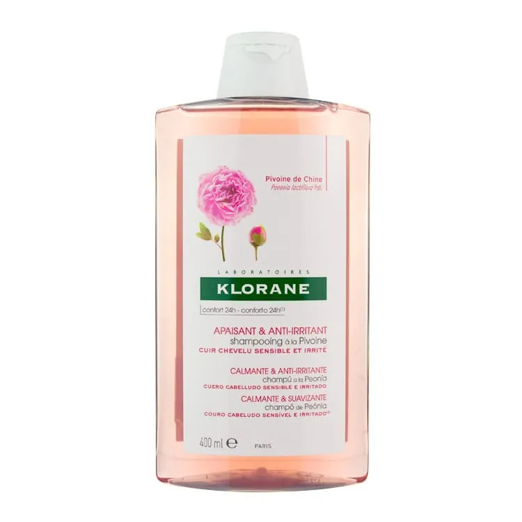 Klorane Champú a la Peonía Calmante y Suavizante, 400 ml klorane-champu-peonia-calmante-anti-irritante-400-ml-236273