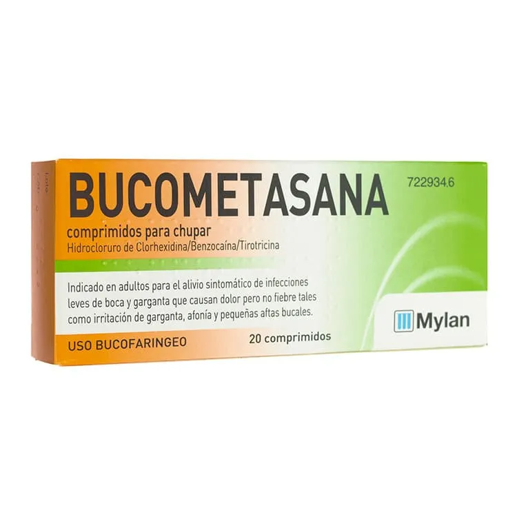 Bucometasana, 20 Comprimidos para Chupar Bucometasana-20-Comprimidos