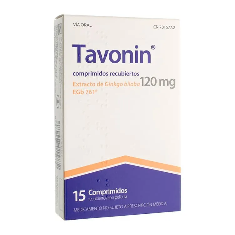 Tavonin 120 mg, 15 Comprimidos Tavonin-120-mg-15-Comprimidos