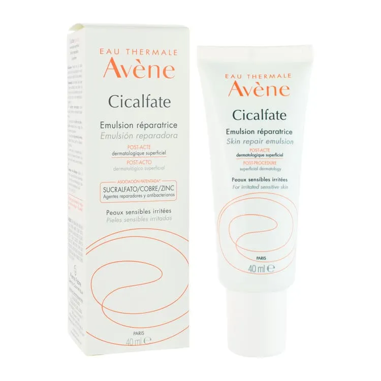 Avène Cicalfate Emulsión Reparadora Post-Acto Dermatológico Superficial, 40 ml avene-cicalfate-emulsion-reparadora-post-acto-dermatologico-40-ml-162721