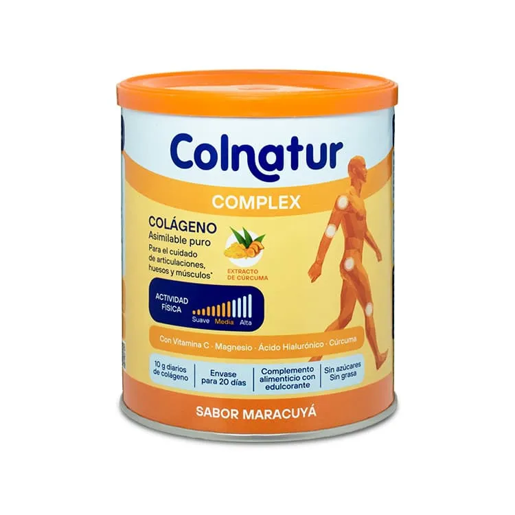 Colnatur Complex Cúrcuma Sabor Maracuyá, 250 g Colnatur-Complex-Sabor-Maracuya-250-g