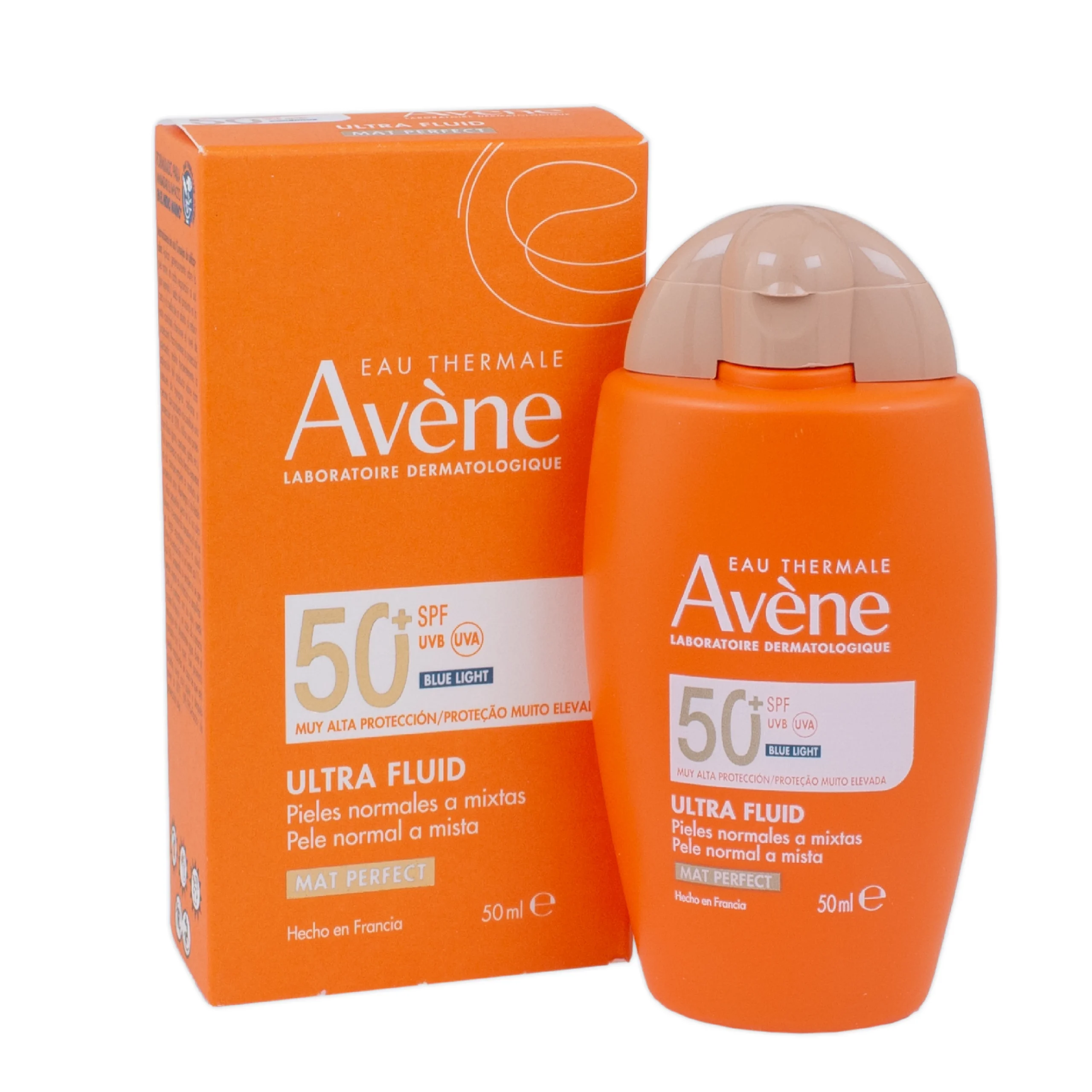 Avène Mat Perfect SPF 50+ Fluido Color, 50 ml avene ultra fluid mat perfect spf50