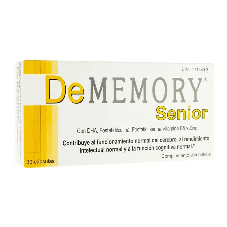 De MEMORY Senior, 30 Cápsulas dememory-senior-30-capsulas-174389
