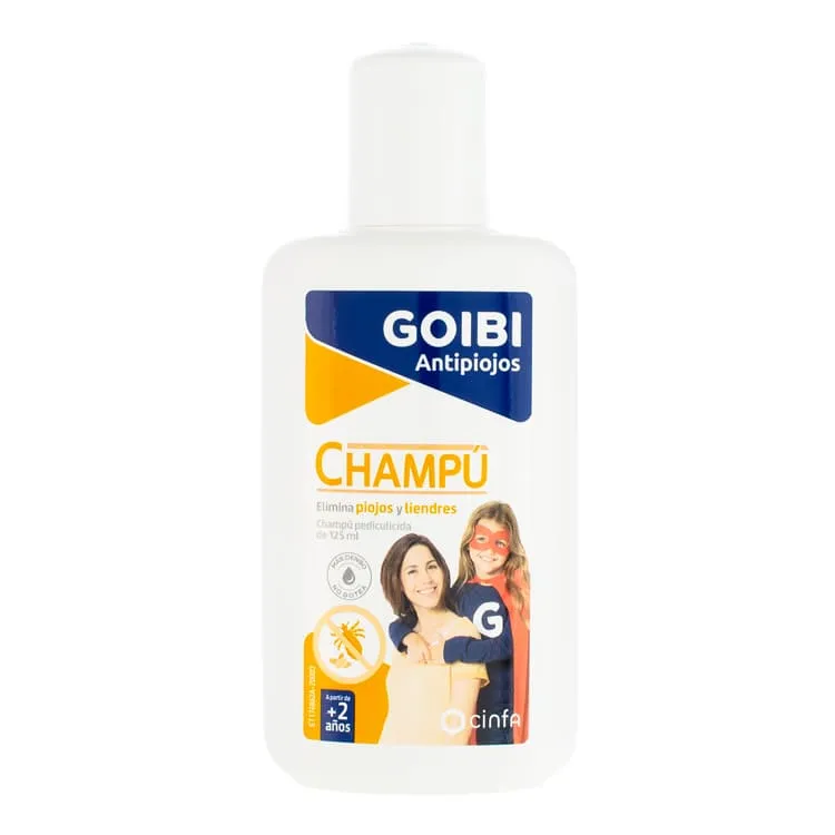 Goibi Antipiojos Kit Complet: Loción, 125 ml + Champú, 125 ml goibi-antipiojos-kit-complet-2