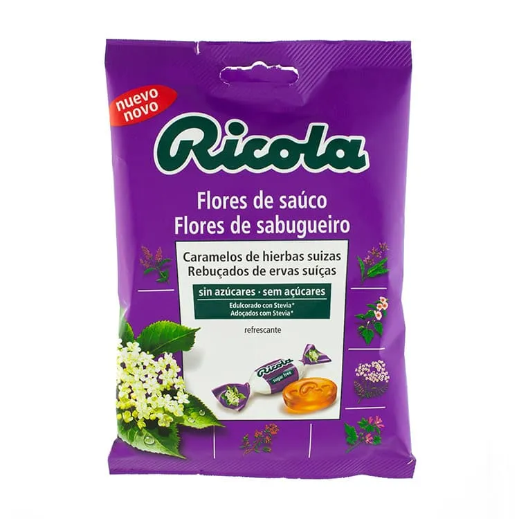 Ricola Caramelos Flores de Saúco, 70 g Ricola-Caramelos-de-Flores-de-Sauco-70-g