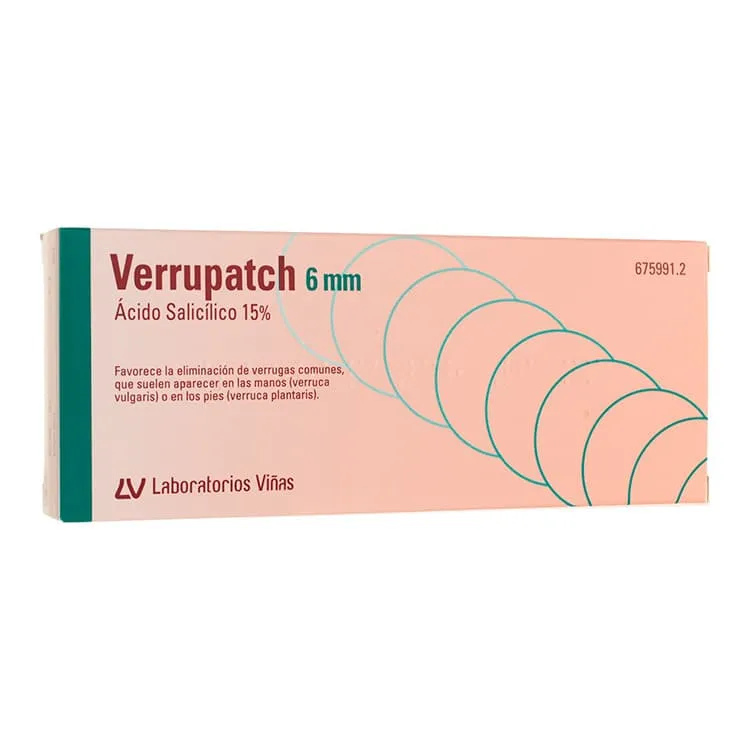 Verrupatch 6 mm, 20 Parches Verrupatch