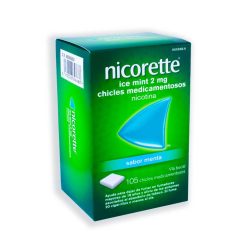 Nicorette dejar de fumar 2mg 105 chicles