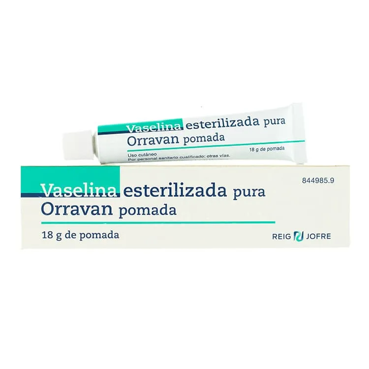 Vaselina Esterilizada Pura Orravan Pomada, 18 g Vaselina-Esterilizada-Pura-Orravan-Pomada-18-g