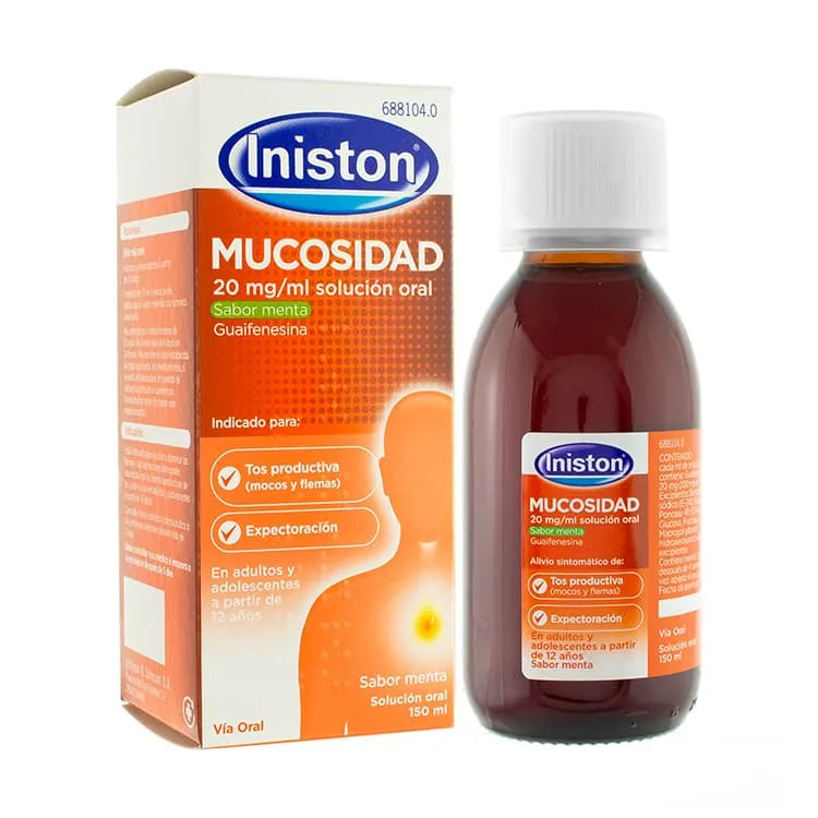 Iniston Mucosidad 20 mg/ml Solución Oral, 150 ml Iniston-Mucosidad