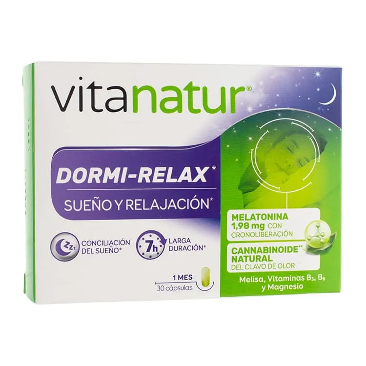 Vitanatur Dormi-Relax, 30 Cápsulas Vitanatur-Dormi-relax-30-Capsulas