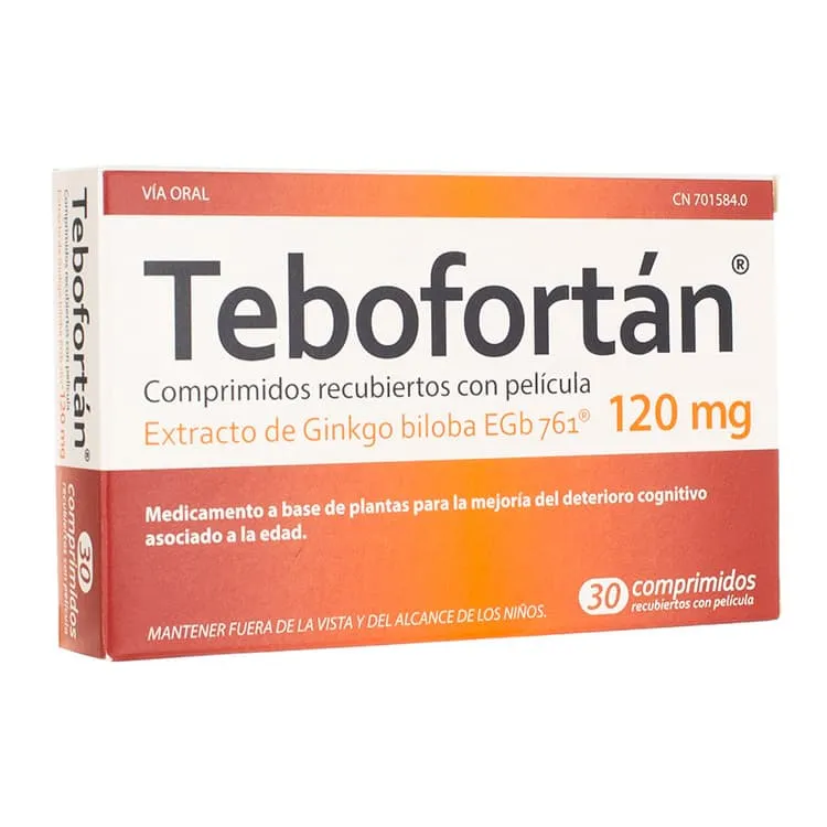 Tebofortan 120 mg, 30 Comprimidos Tebofortan 120 mg 30 Comprimidos