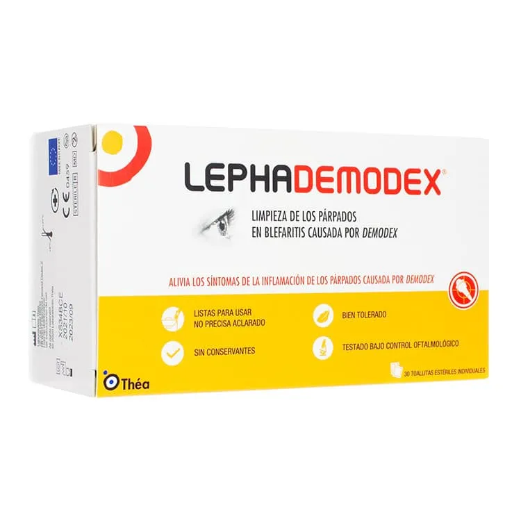 Lephademodex, 30 Toallitas Estériles Lephademodex-Toallitas