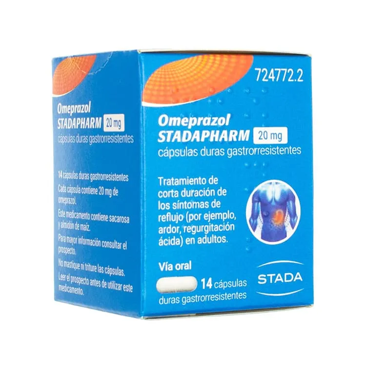 Omeprazol Stadapharm 20 mg, 14 Cápsulas (Frasco) Omeprazol-Stadapharm-20-mg-14-Capsulas