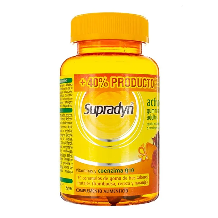 Supradyn Activo Gummies Adultos, 70 Unidades Supradyn-Activo-Gummies-Adultos