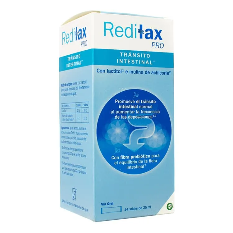 Redilax Pro Tránsito Intestinal, 14 Sticks Redilax-Pro-14-Sticks