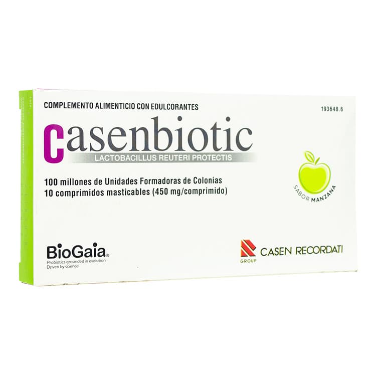 Casenbiotic Sabor Manzana, 10 Comprimidos Casenbiotic-Manzana-Comprimidos