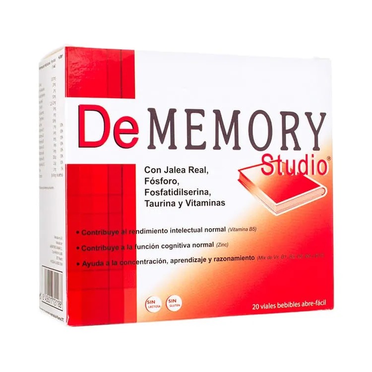 De MEMORY Studio, 20 Viales DeMemory-Studio-20-Viales-Bebibles