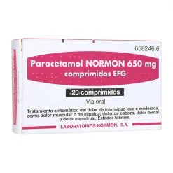 Paracetamol-Normon-650-mg-20-Comprimidos