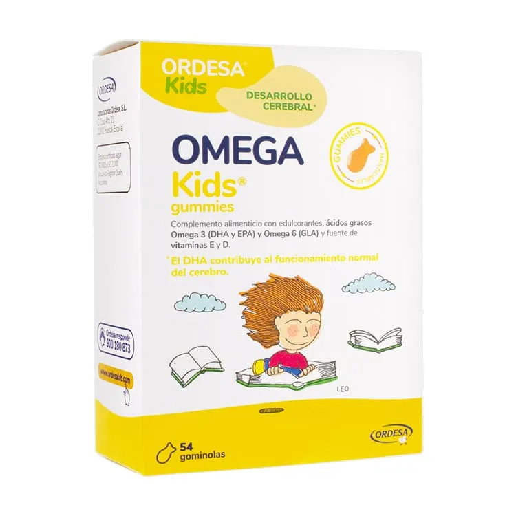 Ordesa Omega Kids Gummies, 54 Gominolas Omega-Kids-Gummies-54-Gominolas