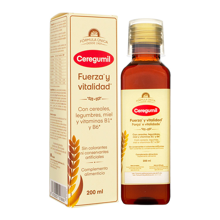 Ceregumil Fuerza y Vitalidad Jarabe, 200 ml Ceregumil-Fuerza-y-Vitalidad-200-ml