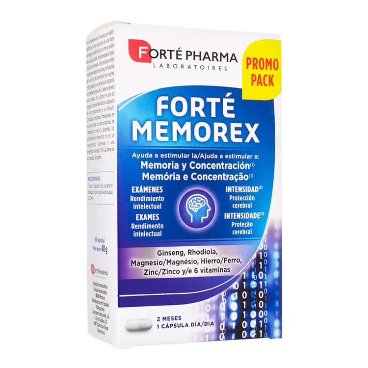 Forté Pharma Forté Memorex, 60 Cápsulas Forte-Pharma-Forte-Memorex