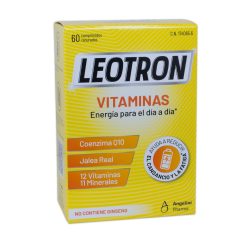 Leotron Vitaminas Vitalidad, 60 Comprimidos