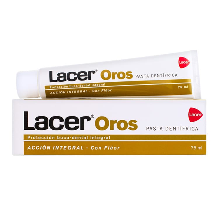 Lacer Oros Pasta Dentífrica Acción Integral, 75 ml Lacer-Oros-Pasta-Dentífrica,-75-ml-396556