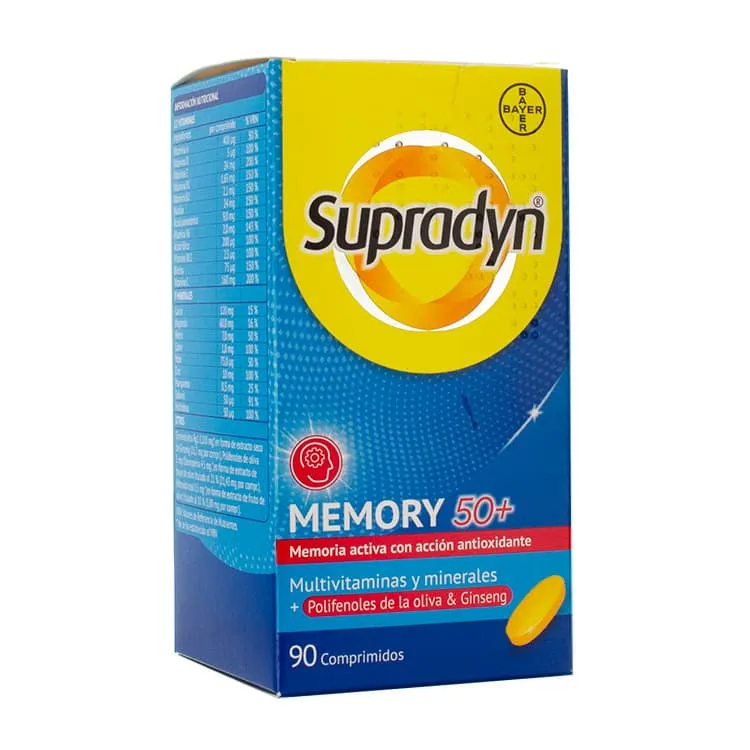 Supradyn Memory 50+, 90 Comprimidos Supradyn-Memory-50+-90-Comprimidos-201628