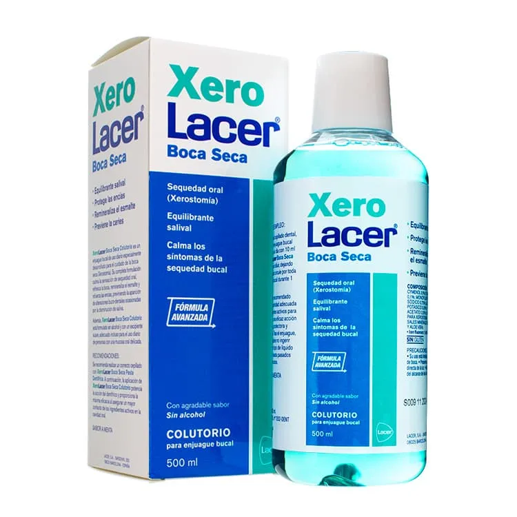 XeroLacer Colutorio Boca Seca, 500 ml Xero-Lacer--Boca-Seca-Colutorio-500-ml-373100